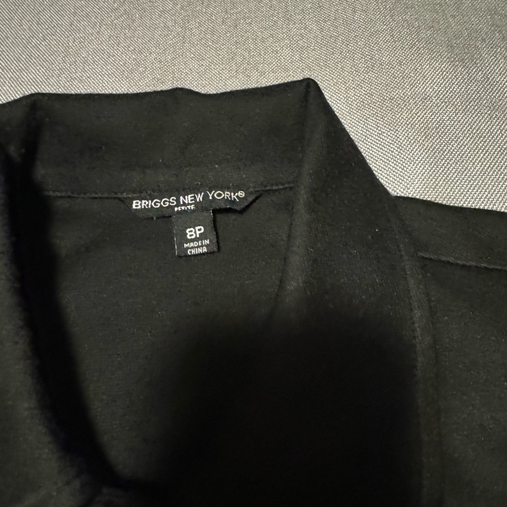 Briggs New York Black Blazer Tailored Suit Jacket - Picture 3 of 3